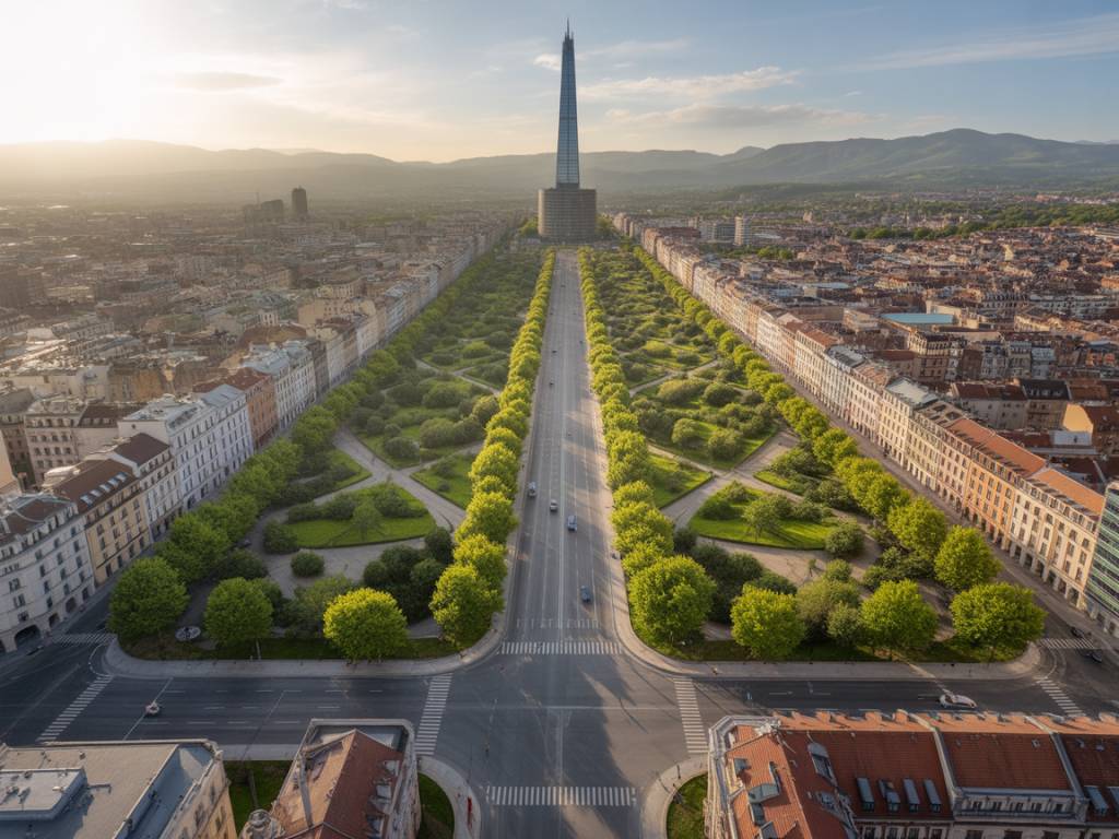 Desarrollo de ciudades verdes con tecnología sostenible